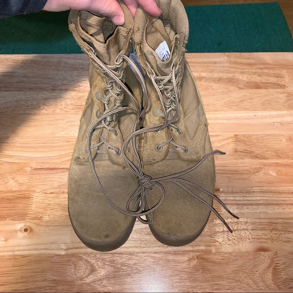 Vibram McRae 8 in Panama Boots - Coyote Brown Size 3